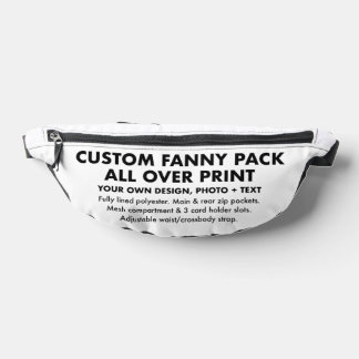 Custom personalized All Over Print Fanny Pack