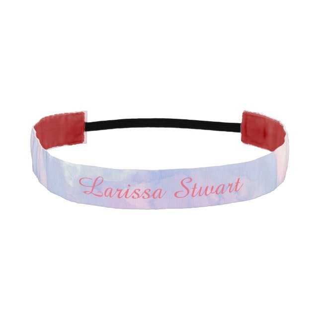 custom / personalized athletic headband (Front)