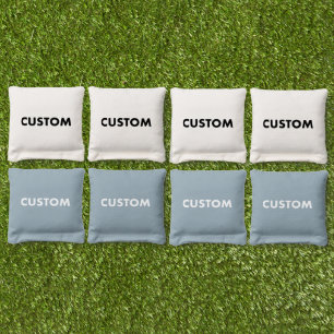 Custom Personalized BABY BLUE Cornhole Bag Toss