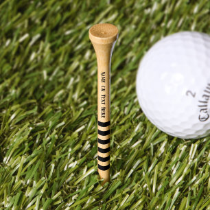Custom Personalized Bamboo Golf Tees