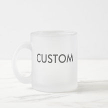 Custom Personalized Beer Glass Blank Template