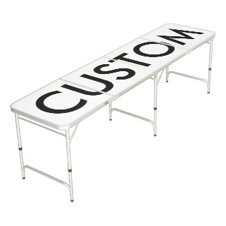 Custom Personalized Beer Pong Table Blank Template