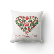 Custom Personalized Best Mum Ever Script text