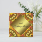 Custom Personalized Birthday Party Invitations (Standing Front)
