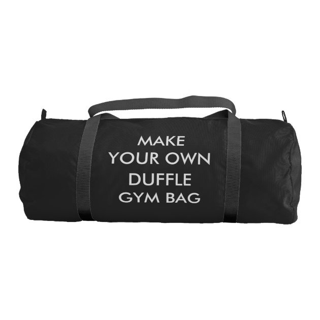 custom printed gym bags