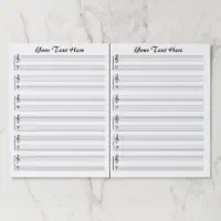 Custom Large Writing Paper Pad | Zazzle