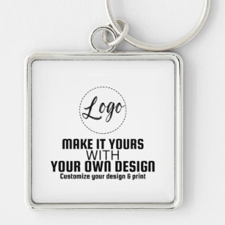 Custom Personalized Blank Template Keychain