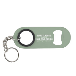 Custom Personalized Blank Template Keychain Bottle Opener