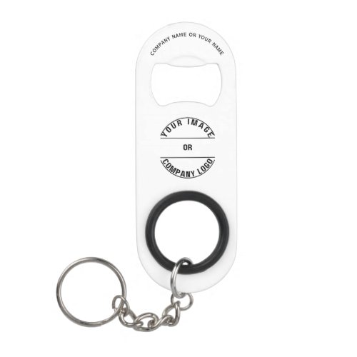 Custom Personalized Blank Template  Keychain Bottle Opener