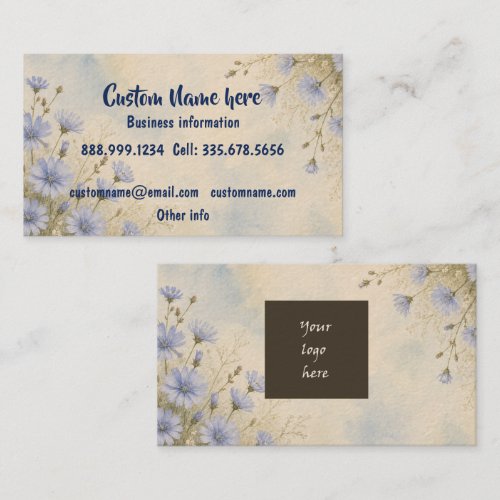 Custom Personalized Business Logo or QR Code Card