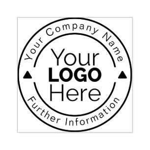 Custom Personalized Business Logo Rubber Stamp