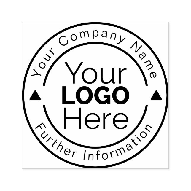 Custom Personalized Business Logo Rubber Stamp (Imprint)