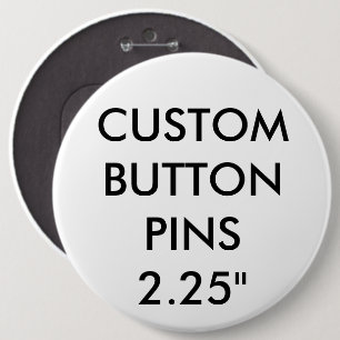 Custom Personalized Button Pin Badge Blank