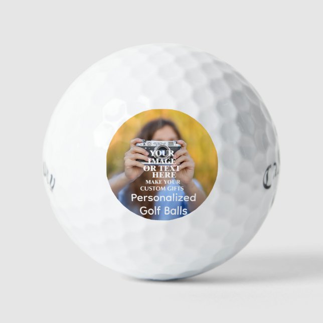 Custom Personalized Callaway Supersoft Golf Balls (Front)