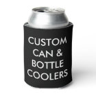 Custom Personalized Can Cooler Blank Template