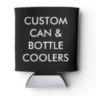 Custom Personalized Can Cooler Blank Template