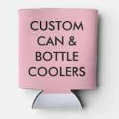 Custom Personalized Can Cooler Blank Template (Front)