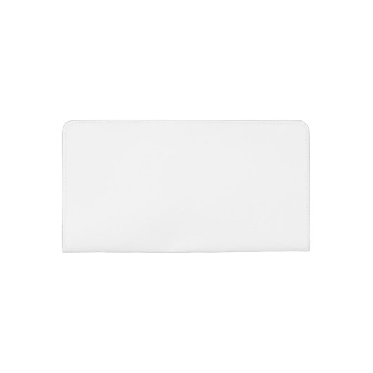 Custom Personalized Checkbook Cover Blank Template (Back)