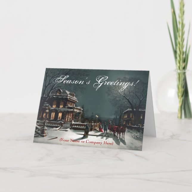 Custom Personalized Christmas Card Printing (Front)