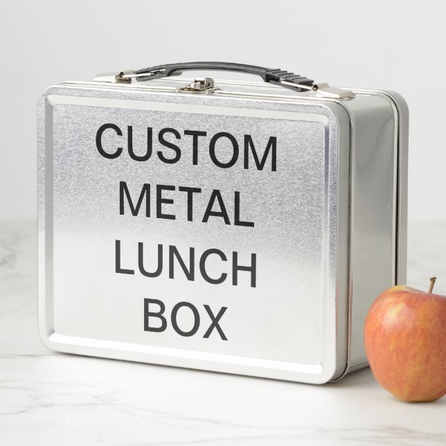 Custom Personalized Classic Metal Lunch Box (In Situ)