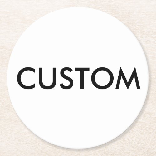 Custom Personalized Coaster Blank Template