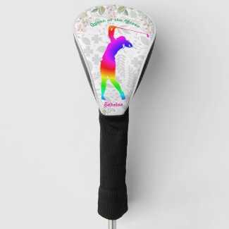 Custom Personalized colorful Queen of the Green Go