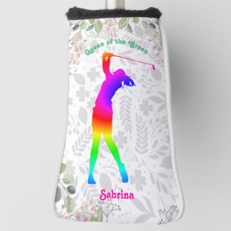 Custom Personalized colorful Queen of the Green