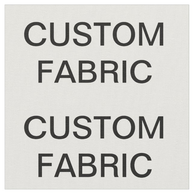 Custom Personalized Combed Cotton Fabric 56" Wide (Close Up)