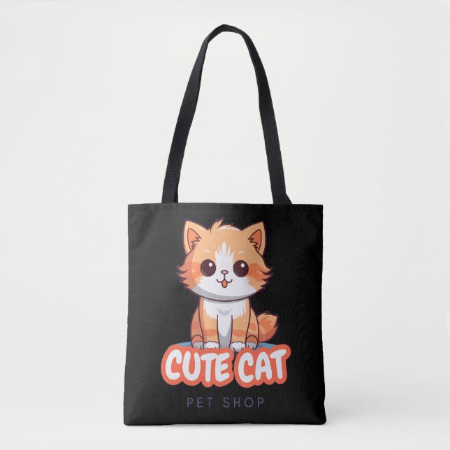  Custom Personalized Cotton Tote Bag (Front)
