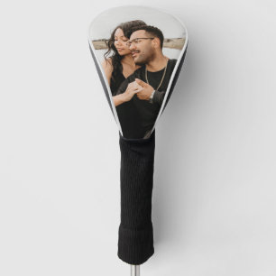 Custom Personalized Couple Photo Keepsake Golf Head Cover