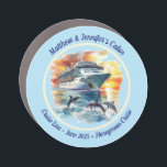 Custom Personalized Cruise Ship Cabin Stateroom Car Magnet<br><div class="desc">Customize your stateroom door with this cute cruise ship magnet. You can customize everything on the magnet to suit your needs.</div>