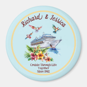 Custom Personalized Cruise Ship Cabin Stateroom Magnet