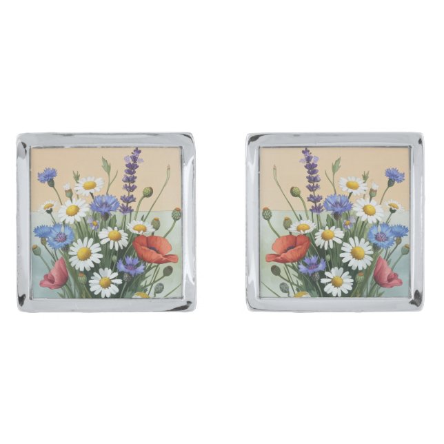 Custom Personalized Cufflinks (Front)