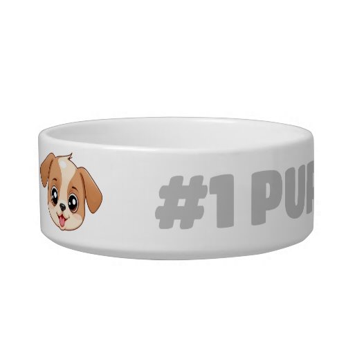 Custom Personalized Cute Pet Dog Bowl Gift Idea