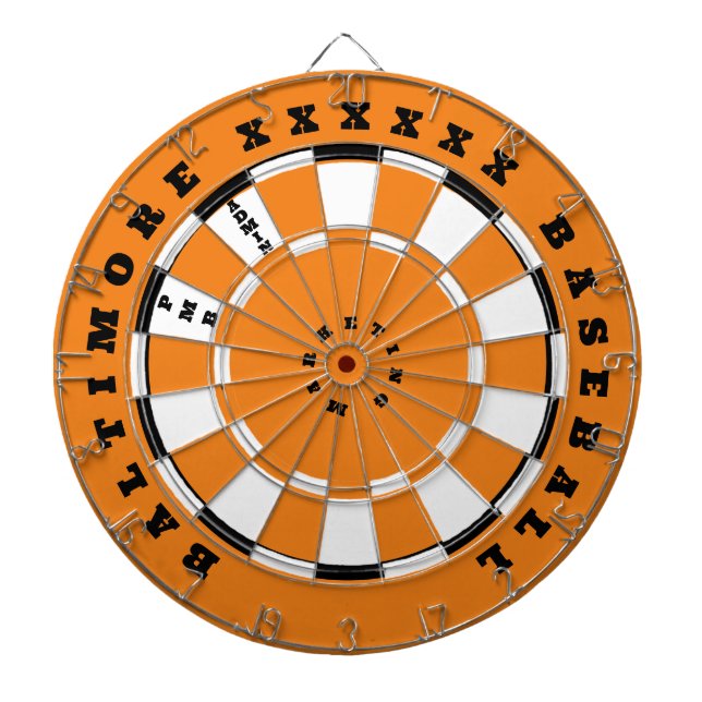 Custom Personalized Dart Board (Front)