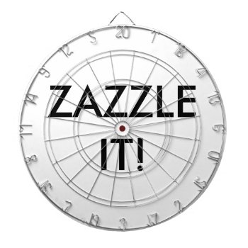 Custom Personalized Dartboard Blank Template by GoOnZazzleIt at Zazzle