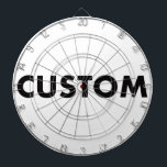 Custom Personalized Dartboard Regulation Size<br><div class="desc">Make,  design,  create your own custom Dartboard - regulation size. Personalized dart board including 6 brass darts (3 American flag dart flights and 3 UK dart flights),  for birthday,  Christmas gifts,  wedding favors,  and promotional sports business,  school,  and college recreation.</div>