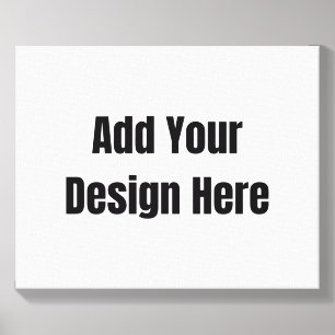 Custom Personalized Design Add Photo or Text Canvas Photo Tile