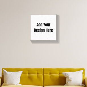 Custom Personalized Design Add Photo or Text Canvas Photo Tile
