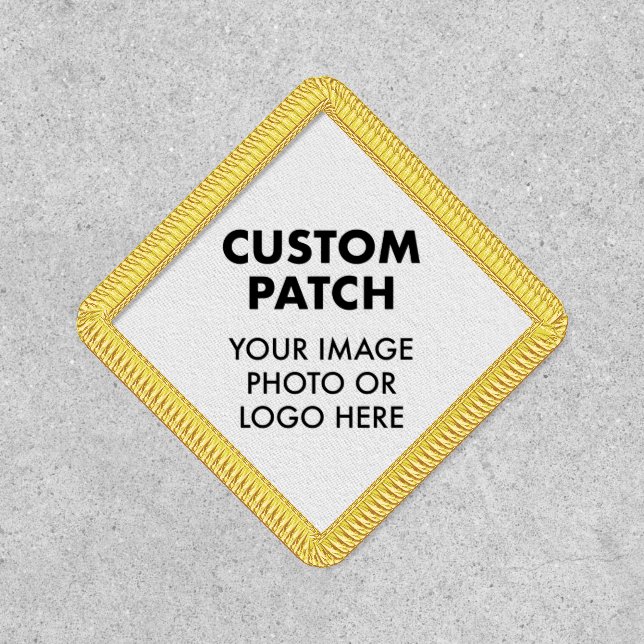 Custom Personalized DIAMOND PATCH (Front)