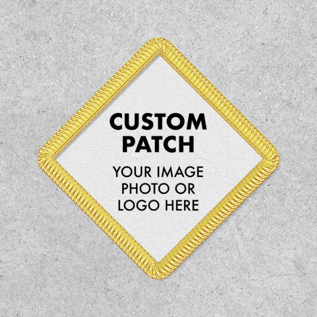 Custom Personalized DIAMOND PATCH | Zazzle