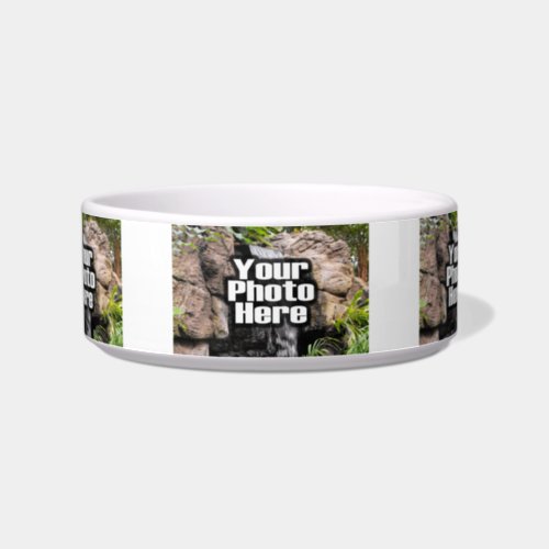 Custom Personalized Digital Photo Add Your Picture Bowl