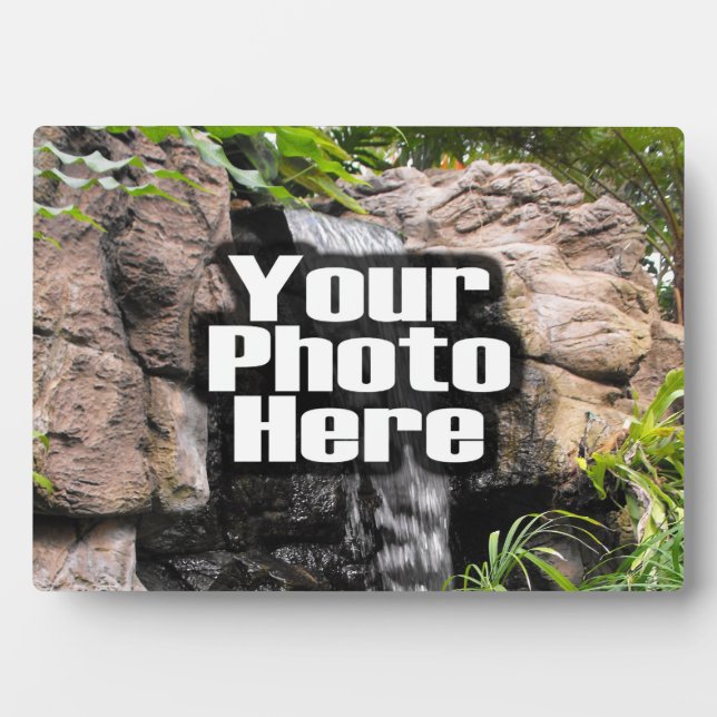 Custom Personalized Digital Photo Add Your Picture Plaque (Front)