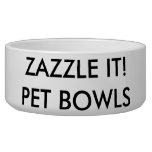Custom Personalized Dog Or Cat Bowl Blank Template at Zazzle