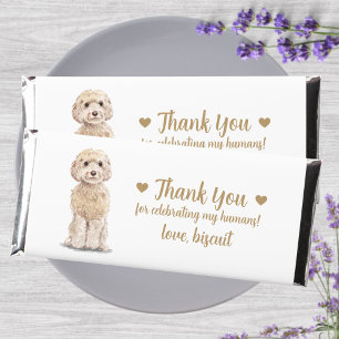 Custom Personalized Dog Wedding  Hershey Bar Favors