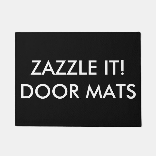 Custom Personalized Door Mat Blank Template (Front)