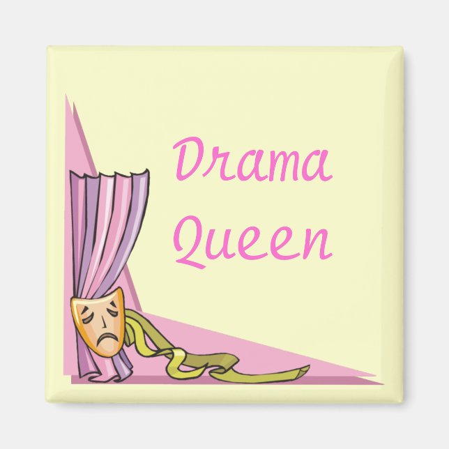 Custom Personalized Drama Theater Magnets (Front)