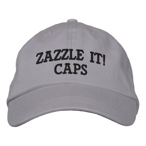 Custom Personalized Embroidered Baseball Cap Blank