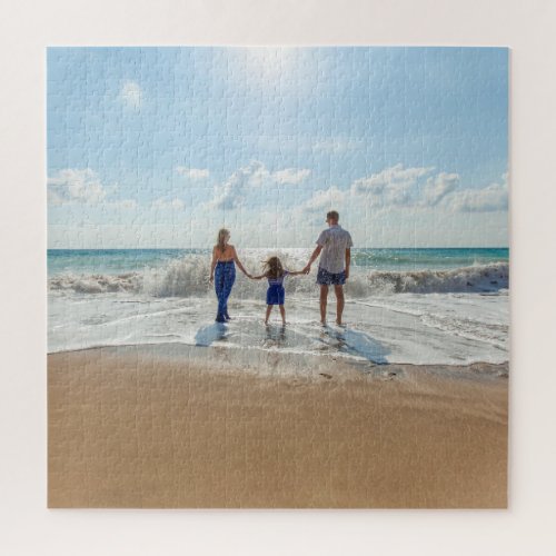 Custom Personalized Family Photo Jigsaw Puzzle