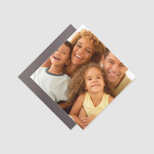 Custom Personalized Family Photo Keepsake  Car Magnet